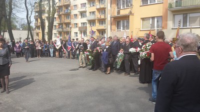 Rocznica wyzwolenia obozu w Potulicach