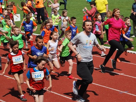 Młodzi lekkoatleci we Włocławku