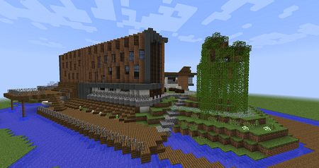 Wyspa Młyńska w Minecraft