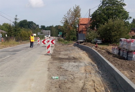 Chełmińska ulica w remoncie