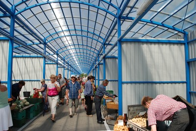 Targowisko w Pakości