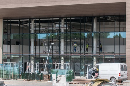 Bydgoskie Centrum Targowo-Wystawiennicze w budowie. Fot. Tymon Markowski, BPPT