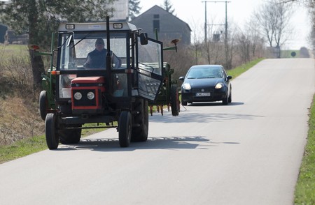 Droga gminna Łagiewniki- Warząchewka, fot. Jacek Smarz