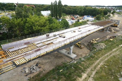 Obwodnica Brodnicy w budowie, fot. GDDKiA