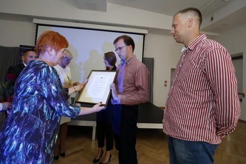 Wręczenie nagród - „Rodzynki z pozarządówki”