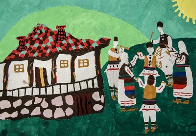 Praca Dance Ristovej z Macedonii, lat 13.