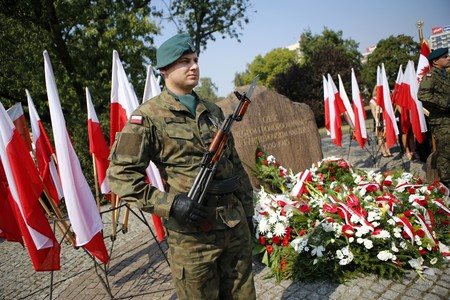 Obchody rocznicy wybuchu II wojny światowej w Toruniu, fot, Mikołaj Kuras