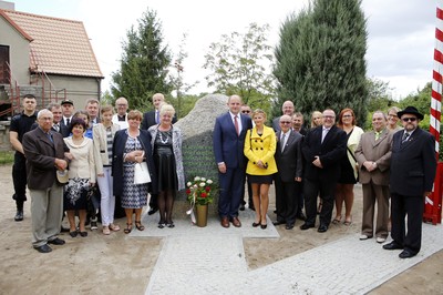 Kamień Pamięci w Łubiance, fot. Mikołaj Kuras