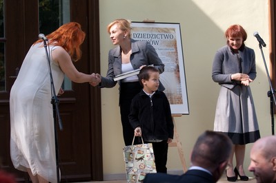 Wręczenie nagród, fot Andrzej Goiński.