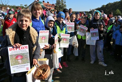 Zakończenie rajdu grzybowego i rozdanie dyplomów w stadninie w Balczewie, fot. Jerzy Ekert