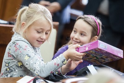 Wręczenie nagród w konkursie „Jan Paweł II – papież rodziny”, fot. Andrzej Goiński