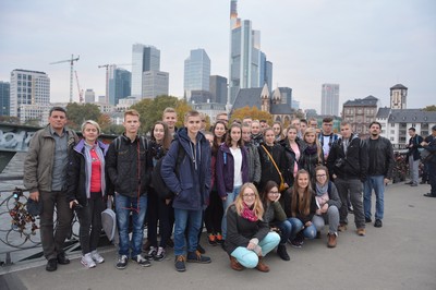 widok na FRANFURT NAD MENEM