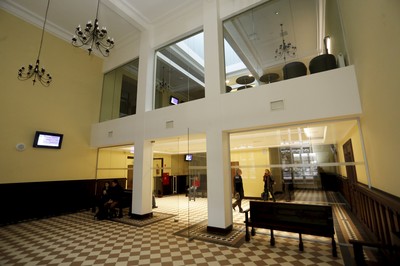 Gruntowanie zmodernizowany dworzec Toruń Główny, fot. Mikołaj Kuras