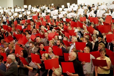 Koncert „Kujawsko-pomorskie śpiewanie z gwiazdami” z okazji Narodowego Święta Niepodległości, fot. Mikołaj Kuras