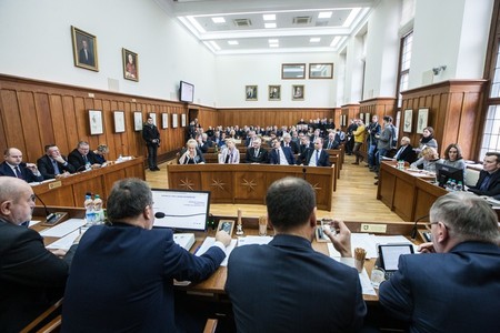 Posiedzenie sesji sejmiku, fot. Andrzej Goiński