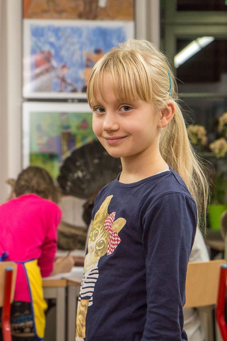 Lena Radulska, lat 8