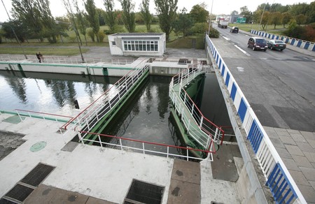 Zapora we Włocławku, fot. Andrzej Goiński