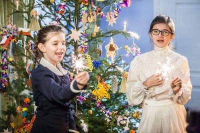 Bożonarodzeniowy spektakl muzyczny w Kujawsko-Dobrzyńskim Parku Etnograficznym w Kłóbce, fot. Andrzej Goiński