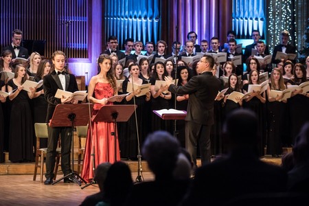 Koncert kolęd w wykonaniu Chóru Akademickiego UKW, fot. Tymon Markowski