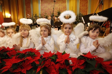 Opłatek samorządowców w Dworze Artusa, fot. Mikołaj Kuras