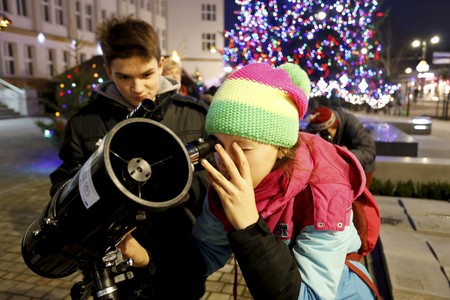 Festyn astronomiczny „Misja na Gwiazdkę”, Toruń, fot. Mikołaj Kuras
