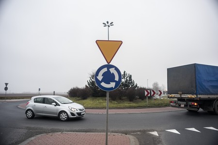 Droga wojewódzka 534 w rejonie Wąbrzeźna, fot. Tymon Markowski