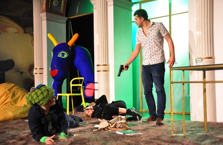 Próba spektaklu ,,Gatunek żeński” w Kujawsko-Pomorskim Impresaryjnym Teatrze Muzycznym w Toruniu, fot. Iza Toroniewicz