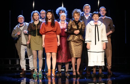 Próba do spektaklu „Nieskończona historia”, fot. Mikołaj Kuras