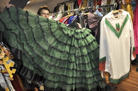 Karnawałowe stroje można wypożyczać w Wojewódzkim Ośrodku Animacji Kultury, fot. Tymoteusz Tymiński