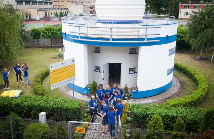 Zajęcia koła astronomicznego