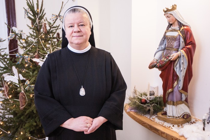 Siostra dyrektor Małgorzata Kwiatkowska, fot. Andrzej Goiński