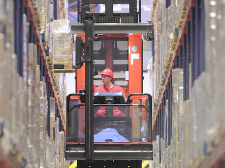 Magazyny firmy Rossman w okolicach Grudziądza, fot. Daniel Pach