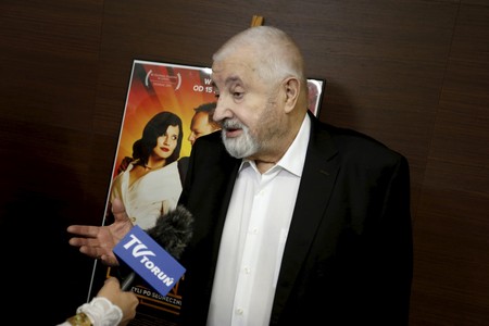 Janusz Majewski na regionalnej premierze „Excentryków … w Toruniu, fot. Mikołaj Kuras