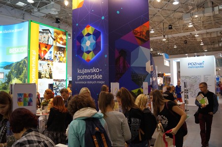 Targi Tour Salon w Poznaniu w 2015 roku, fot. Kujawsko-Pomorska Organizacja Turystyczna