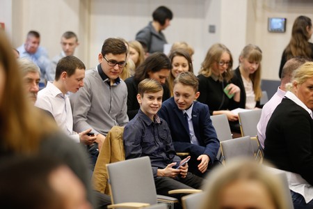 Wręczenie nagród dla sportowców i działaczy sportowych, fot. Mikołaj Kuras