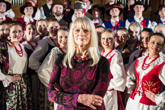 Elżbieta Kornaszewska-Rogacka podczas próby zespołu w Filharmonii Pomorskiej, styczeń 2016, fot. Tymon Markowski