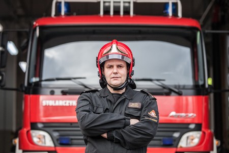 Michał Krzoska, fot. Andrzej Goiński