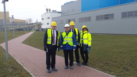 Wizyta w fabryce Solvay