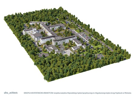 Prezentacja założeń rozbudowy Wojewódzkiego Szpitala Specjalistycznego we Włocławku podczas spotkania w Regionalnym Inkubatorze Przedsiębiorczości we Włocławku (9 marca), fot. Mikołaj Kuras