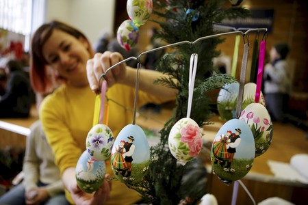 Kiermasz wielkanocny w Muzeum Etnograficznym w Toruniu, fot. Mikołaj Kuras