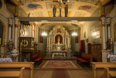 Fot. Kościół Michała Archanioła w Siedlimowie (powiat mogileński), fot. Szymon Zdziebło/Tarantoga.pl