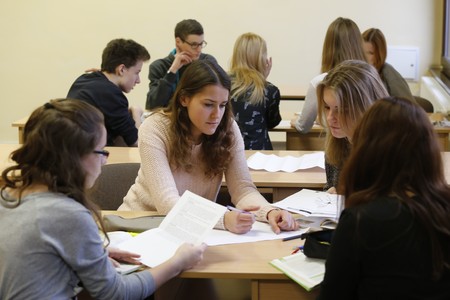 Lekcja w Zespole Szkół nr 1 w Chełmnie, fot. Mikołaj Kuras