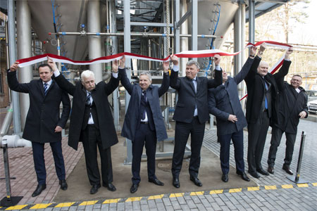 Ceremonia uruchomienia linii technologicznej biosurfaktantów, fot. Wojtek Szabelski dla do Boruta-Zachem SA