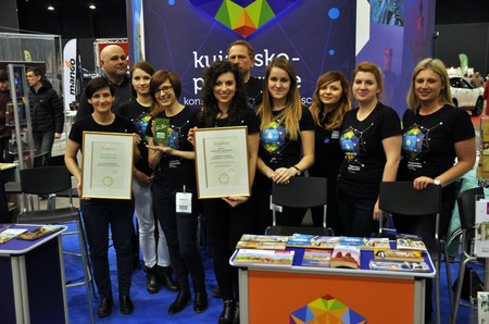 Kujawsko-Pomorska Organizacja Turystyczna z targów Free Time Festival w Gdańsku wróciła z dwiema nagrodami, fot. K-POT