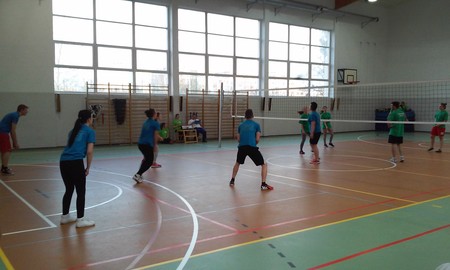 Zajęcia w hali sportowej