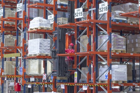 Magazyny firmy Rossman w okolicach Grudziądza, fot. Daniel Pach