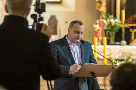 Konferencja naukowa „Kościół Podwyższenia Krzyża Świętego w Przecznie – Wystrój i wyposażenie”, fot. Szymon Zdziebło/tarantoga.pl