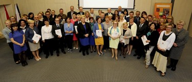 Uroczystość wręczenia umów przedstawicielom organizacji pozarządowych, fot. Mikołaj Kuras