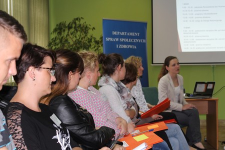 Szkolenie Sępólno fot. Departament Spraw Społecznych i Zdrowia