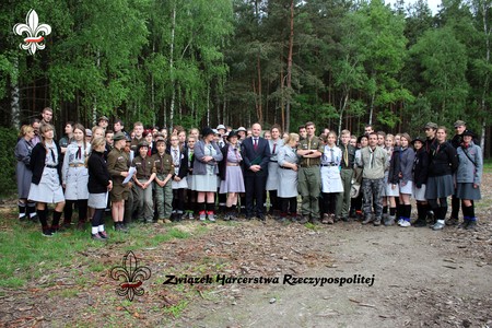 Ognisko ZHR w Leśniczówce Grodzyna, fot. ZHR